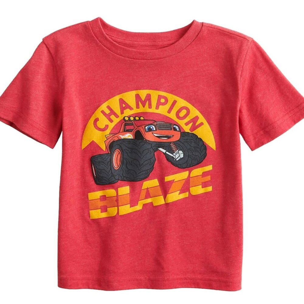 Toddler Boy Jumping Beans Blaze & the Monster Machines Short Sleeve Tshirt 2T